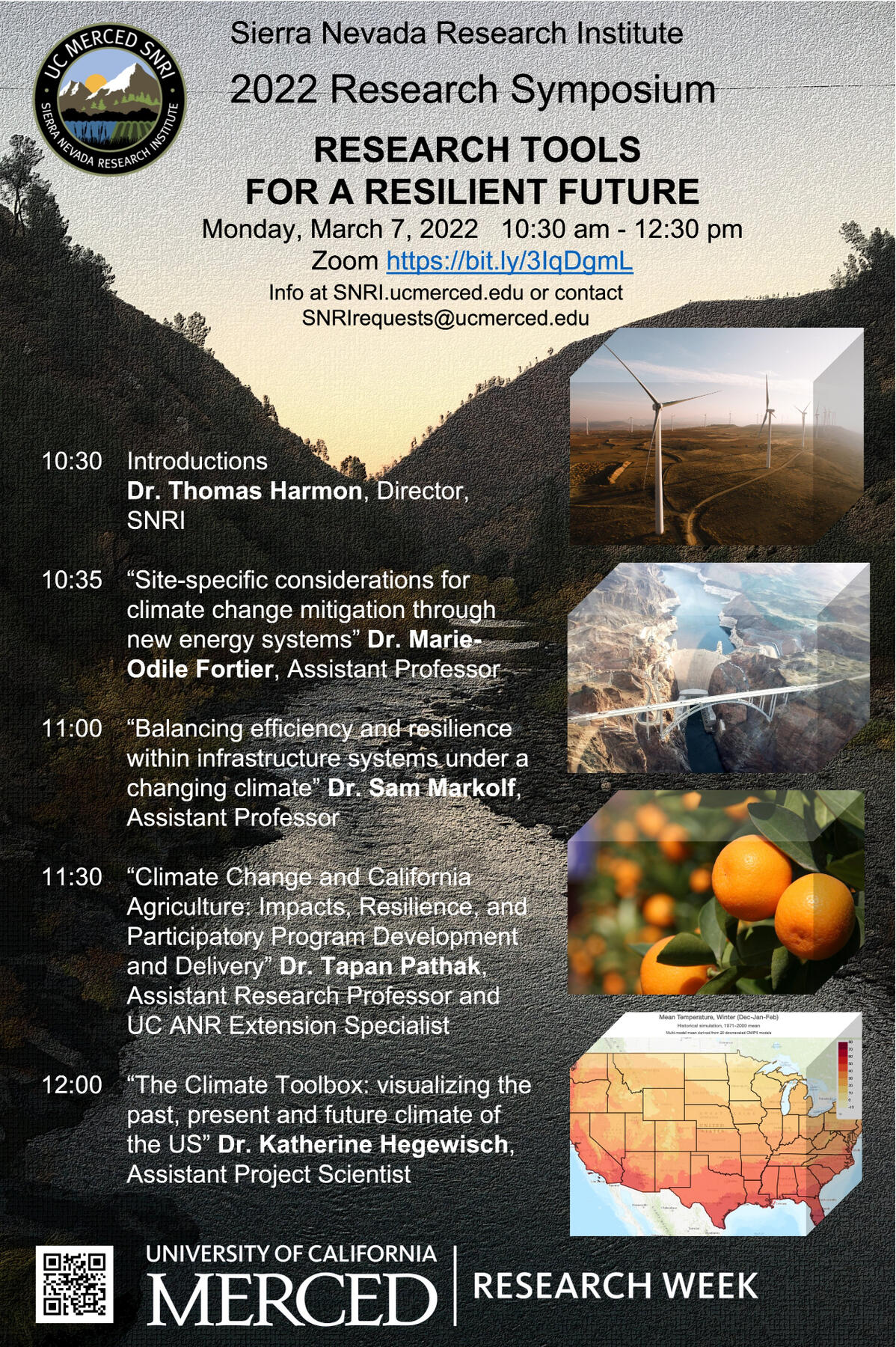 2022 SNRI Research Symposium agenda